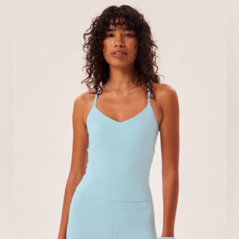 EUC Girlfriend Collective Luca Tank - dewdrop